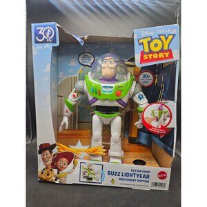 Disney Pixar Toy Story 30th Anniversary Buzz Lightyear Action Figure Mattel 4+